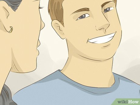 It’s natural for people to smile when they see someone they like.