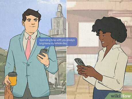 Step 7 Drop hints that you’re interested in her.