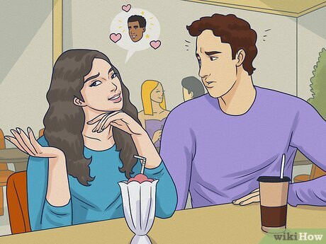 Step 4 They talk about the other people they like romantically.