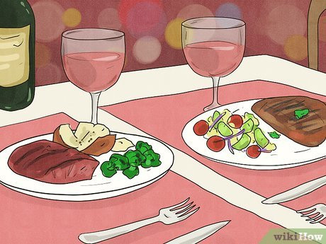 If your girl is a foodie, she’ll love this tasty approach.