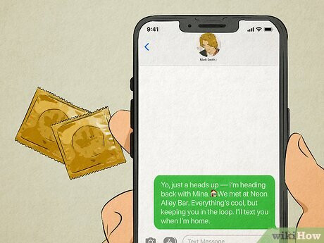 Step 4 If you want to hook up, be safe about it.