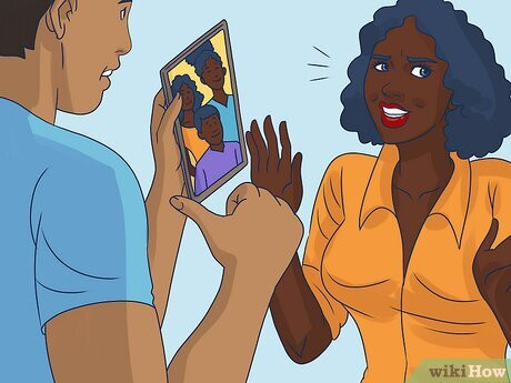 Step 11 She doesn't introduce you to her friends or family.