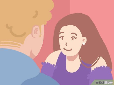 Lots of smiling will send the signal that you like him.