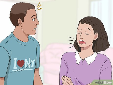 Step 2 Listen to see if she refers to other people as crazy: