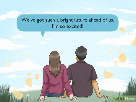 Talk about the future you’ll share to say you’re always a team.